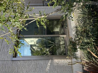 大分 戸建住宅 窓ガラスフィルム 防犯 遮熱 マジックミラー効果