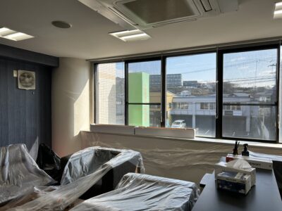 HARU工房いちまる｜大分市施工現場・施工前の室内側