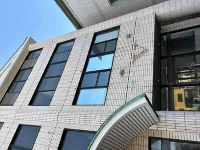 HARU工房いちまる｜マジックミラー効果のある遮熱フィルム施工後