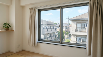 大分の賃貸マンションで窓フィルムを検討するイメージ